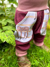 Lade das Bild in den Galerie-Viewer, WOLLWALK-HOSE ALTROSA FAULTIER