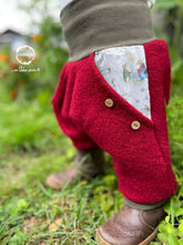 Lade das Bild in den Galerie-Viewer, WOLLWALK-HOSE ROT WINTERMÄUSE