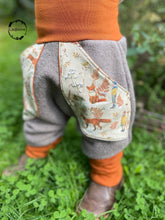 Lade das Bild in den Galerie-Viewer, WOLLWALK-HOSE GRAU FUCHSLIEBE