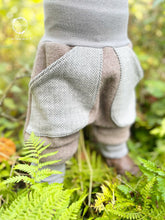 Lade das Bild in den Galerie-Viewer, WOLLWALK-HOSE GRAU FISCHGRÄTMUSTER