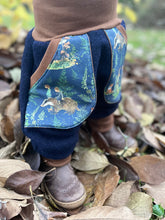 Lade das Bild in den Galerie-Viewer, WOLLWALK-HOSE DUNKELBLAU WUNDERWALD