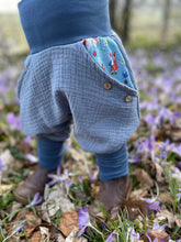 Lade das Bild in den Galerie-Viewer, MUSSELIN-HOSE HELLBLAU PIPPA UND PELLE