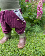 Lade das Bild in den Galerie-Viewer, CORDNICKY-HOSE BEERE HOLUNDERELFE