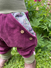 Lade das Bild in den Galerie-Viewer, CORDNICKY-HOSE BEERE HOLUNDERELFE