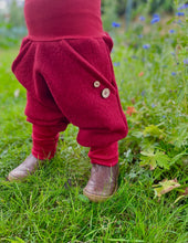 Lade das Bild in den Galerie-Viewer, WOLLWALK-HOSE ROT UNI