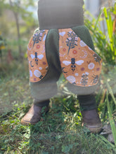 Lade das Bild in den Galerie-Viewer, WOLLWALK-HOSE KHAKI BIENEN