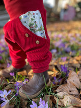 Lade das Bild in den Galerie-Viewer, CORDNICKY- HOSE ROT KLAUS SAUSEBRAUS