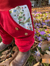 Lade das Bild in den Galerie-Viewer, CORDNICKY- HOSE ROT KLAUS SAUSEBRAUS