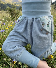 Lade das Bild in den Galerie-Viewer, Musselin-Hose Mint Feen Sommer Taschen
