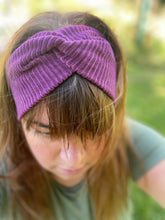 Lade das Bild in den Galerie-Viewer, Haarband Bio Breitcordnicky für Groß und Klein in verschiedenen Farben
