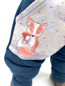 SWEAT-HOSE BLAU FUCHS UND WICHTEL