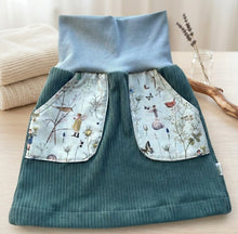 Lade das Bild in den Galerie-Viewer, Bio Breidcord Rock Mint Feen Sommer mit oder ohne Haarband
