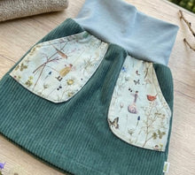 Lade das Bild in den Galerie-Viewer, Bio Breidcord Rock Mint Feen Sommer mit oder ohne Haarband
