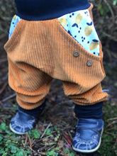 Lade das Bild in den Galerie-Viewer, CORDNICKY-HOSE SENFGELB ZITRONE
