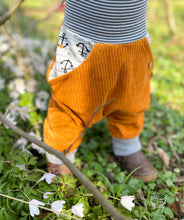 Lade das Bild in den Galerie-Viewer, CORDNICKY-HOSE SENFGELB ANKER
